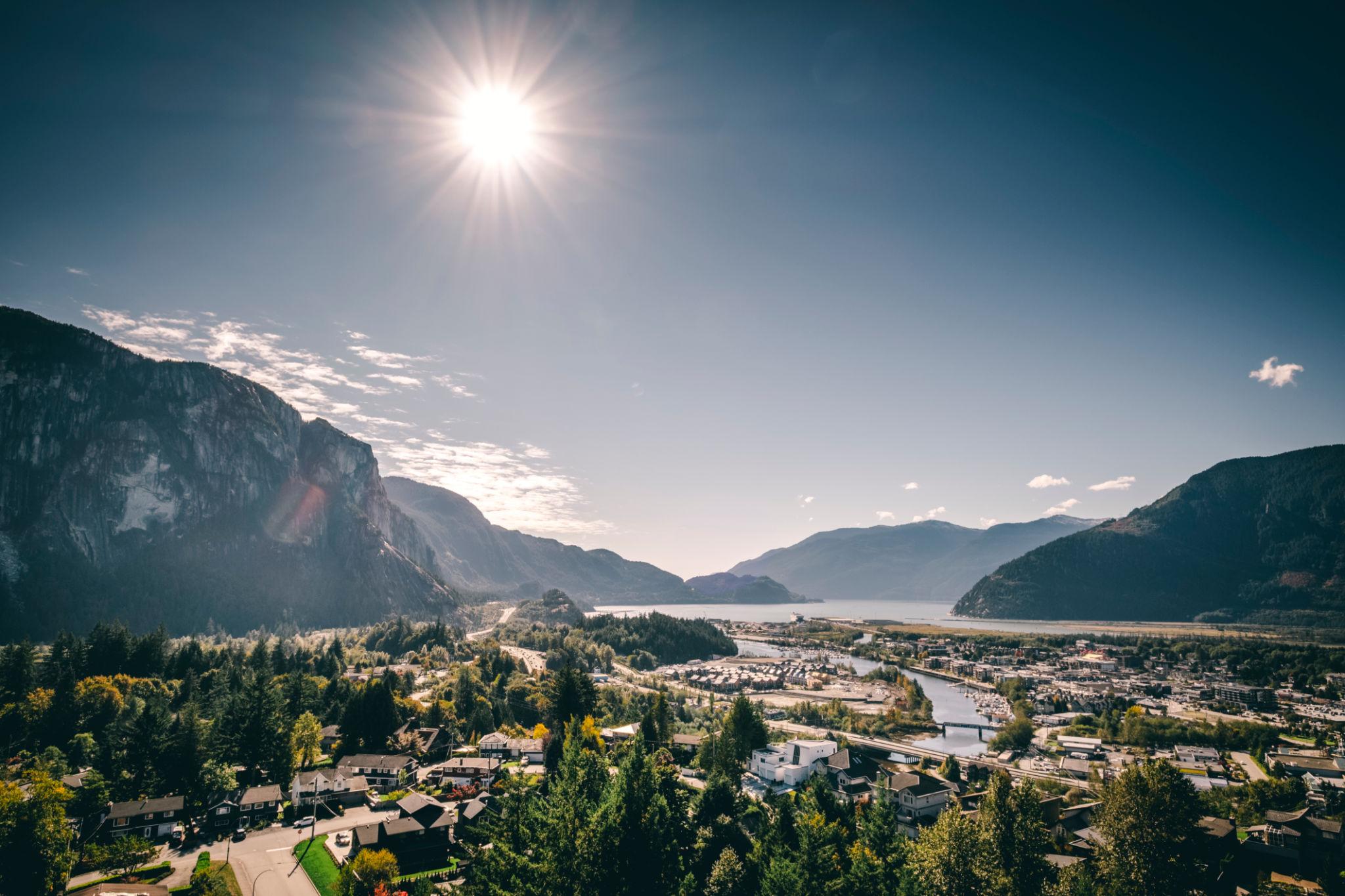 Squamish with the Chief in the background