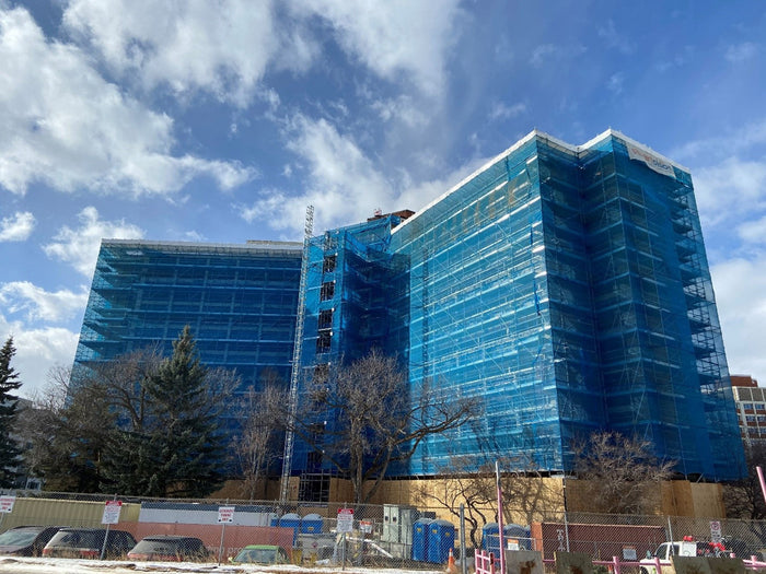U of A student residence under construction